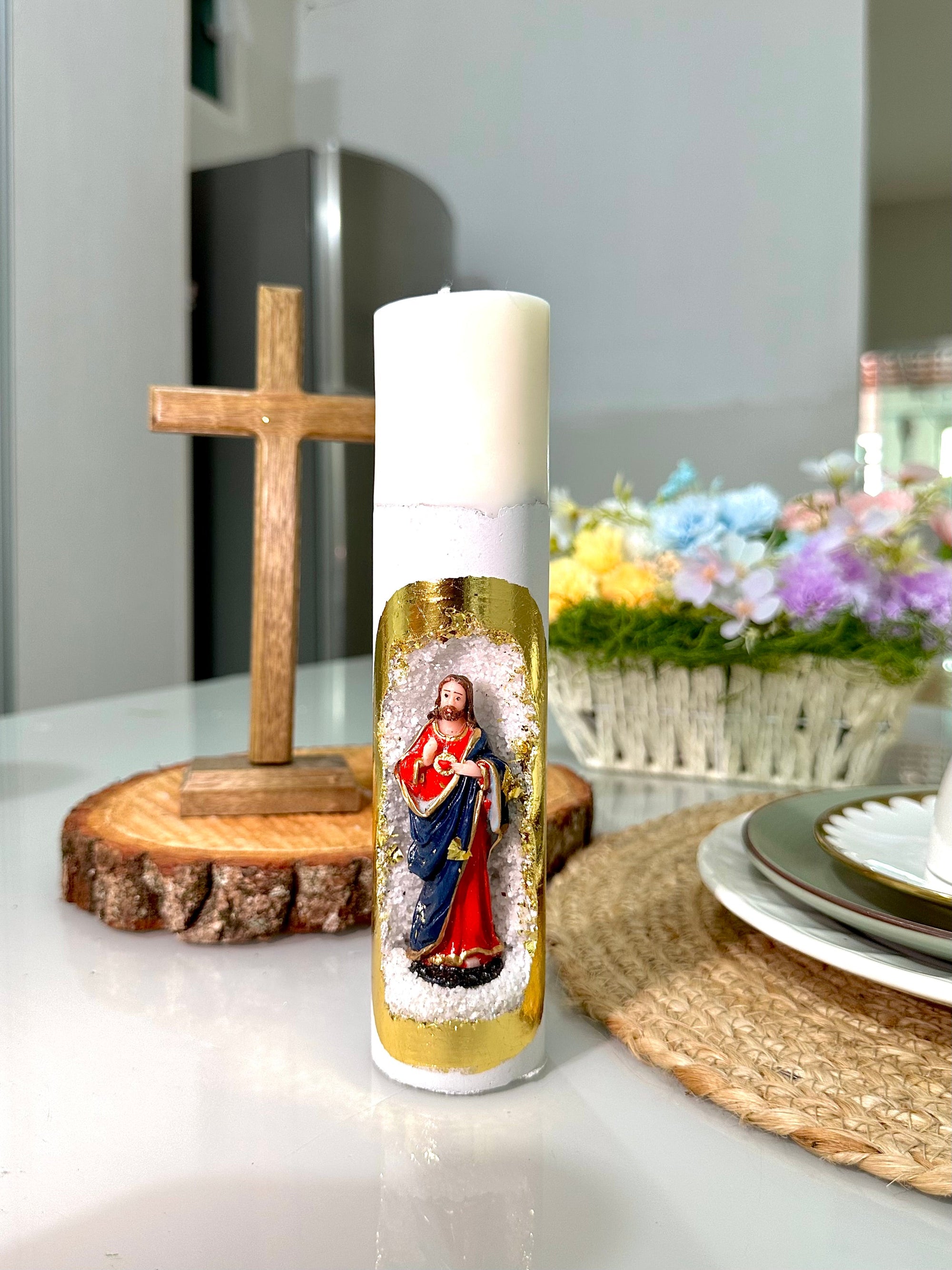 Vela Santuário Sagrado Coração de Jesus Mini