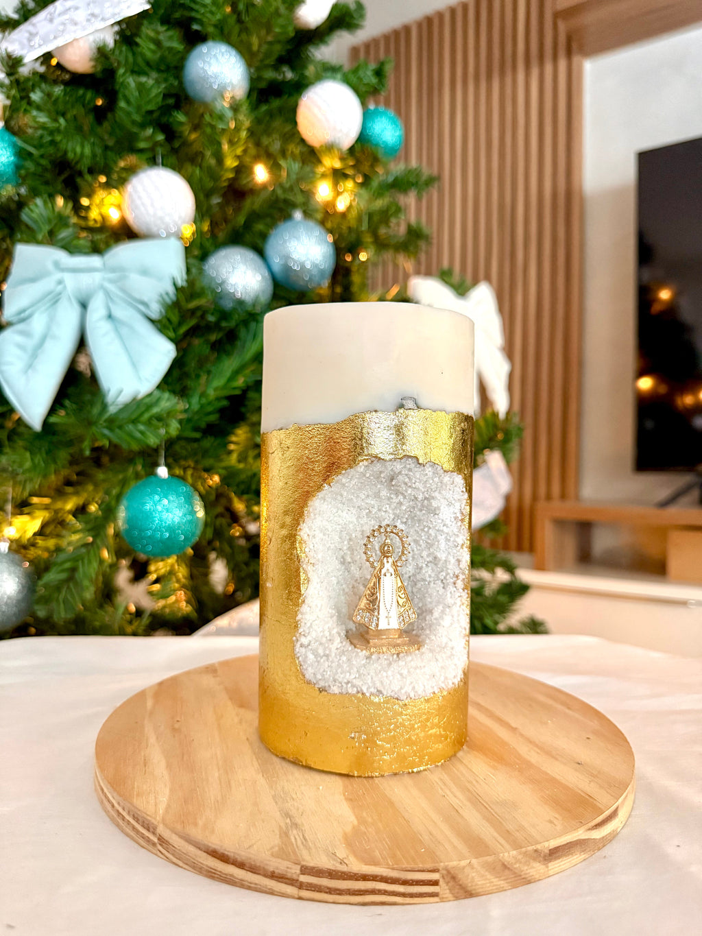 Vela Ouro Aparecida Grande - Edição Limitada