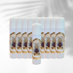 10 unidades - Vela Santuário Nossa Senhora Aparecida Mini Marrom