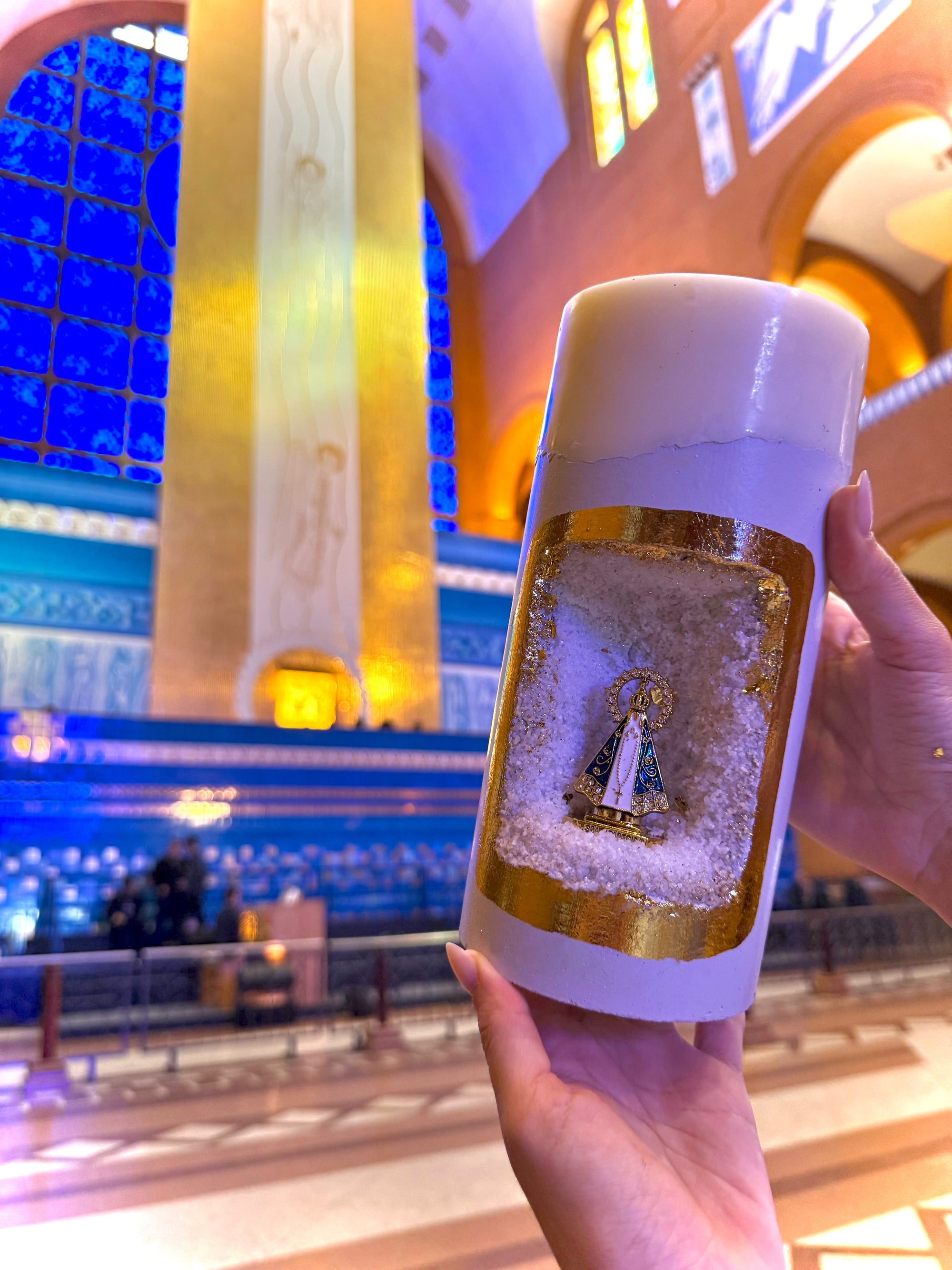 Vela Santuário Nossa Senhora Aparecida - 02 cores