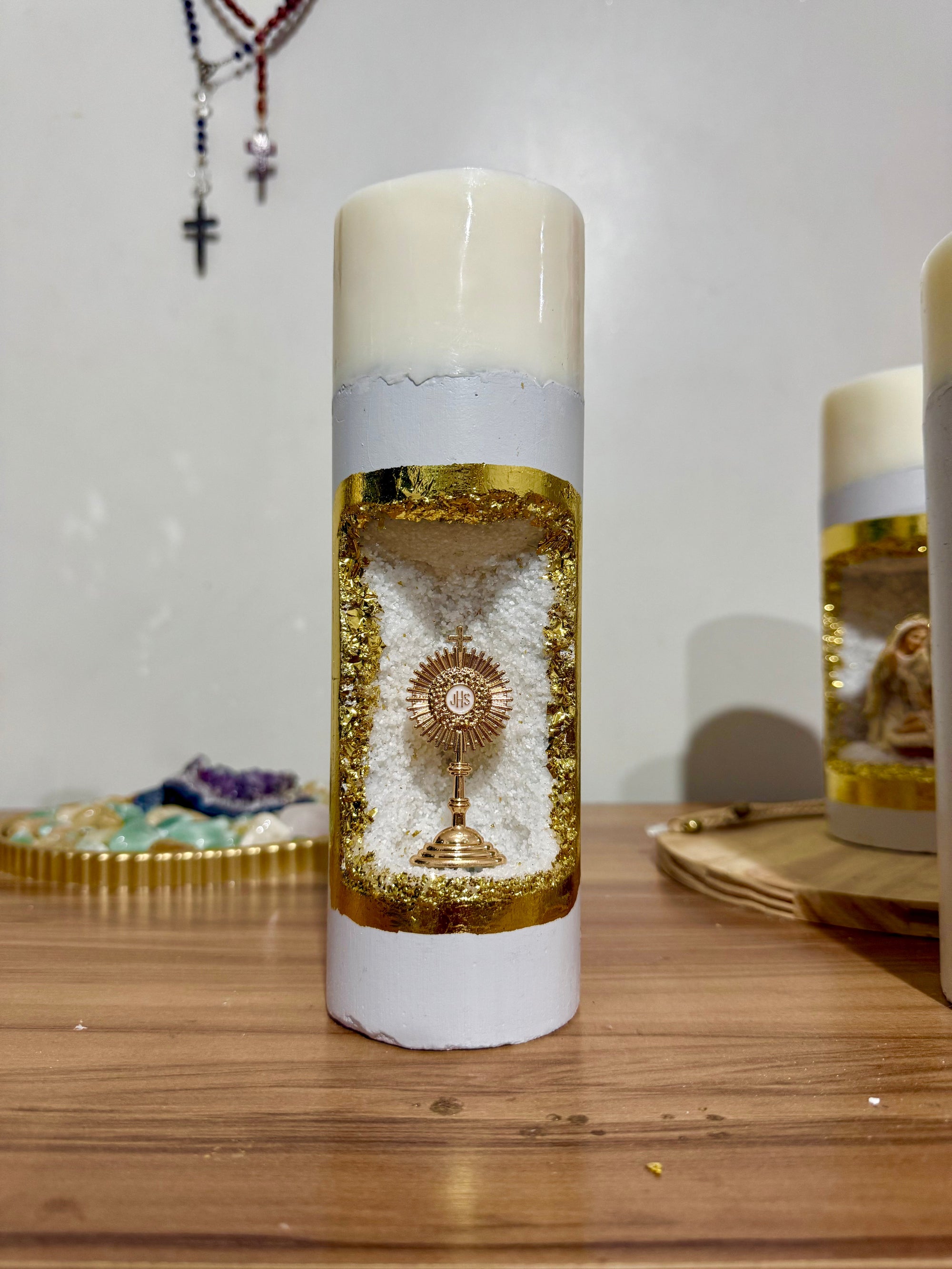 Vela Ostensório Média